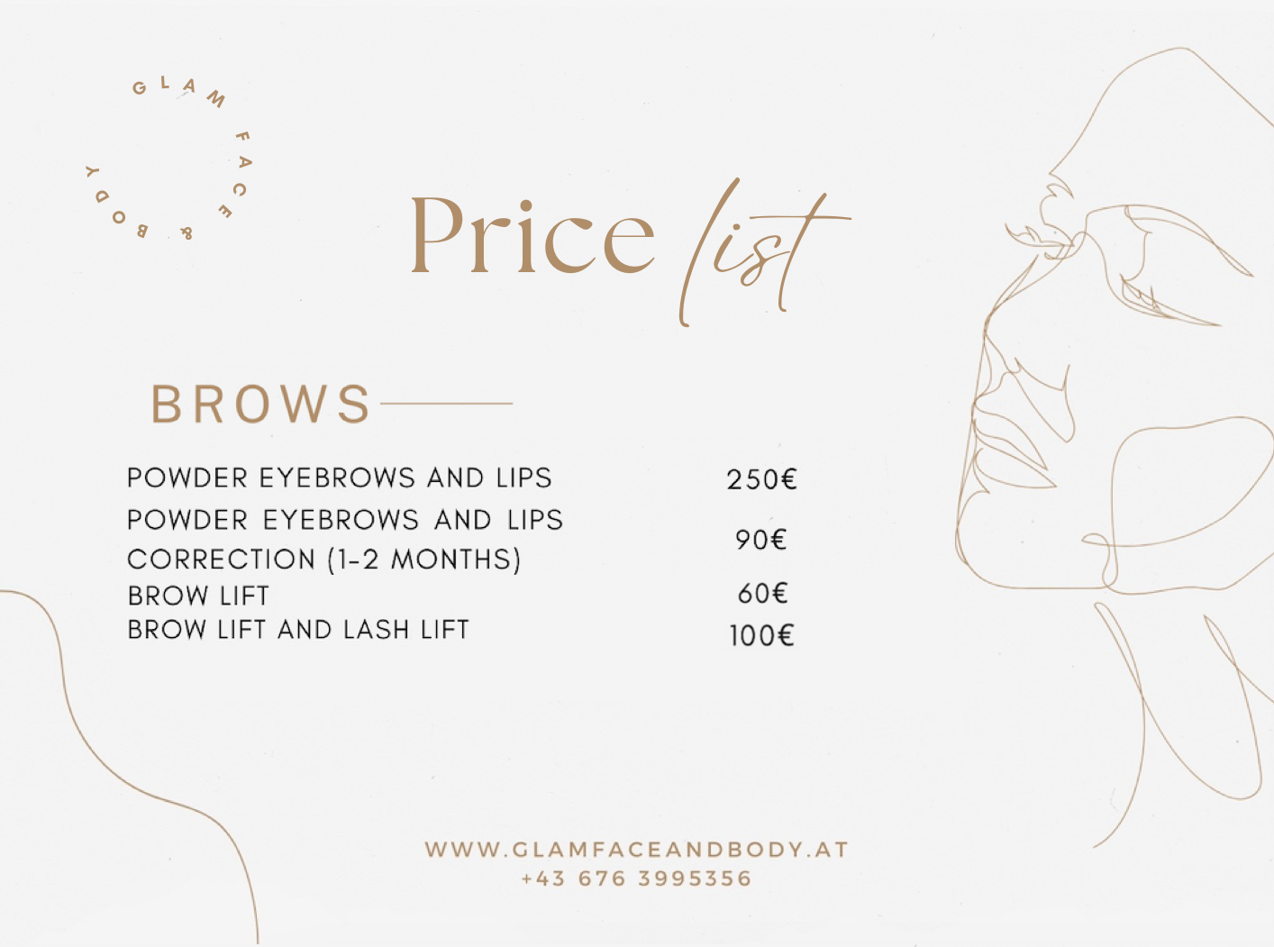 Price list
